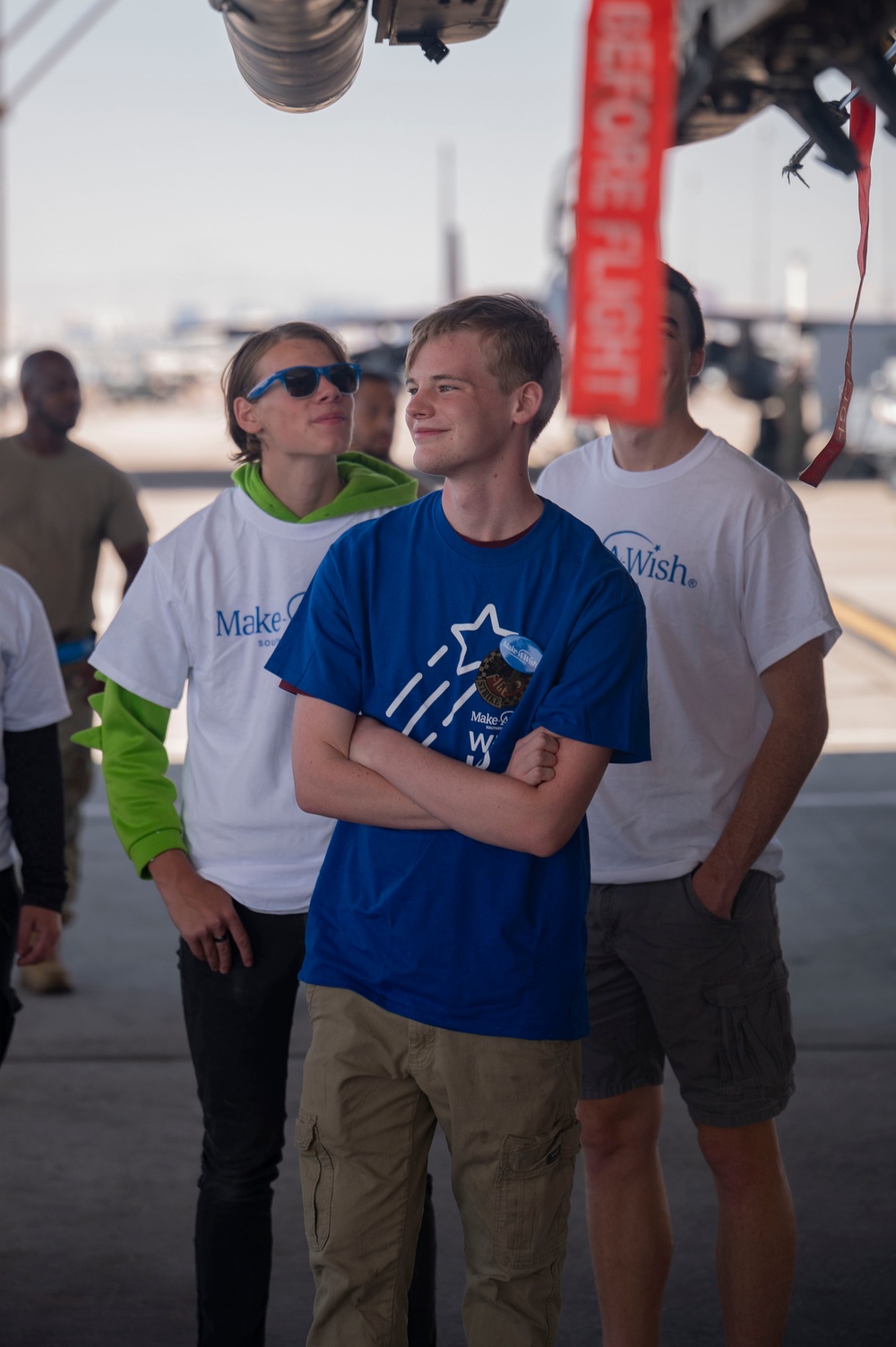 Nellis makes wish come true