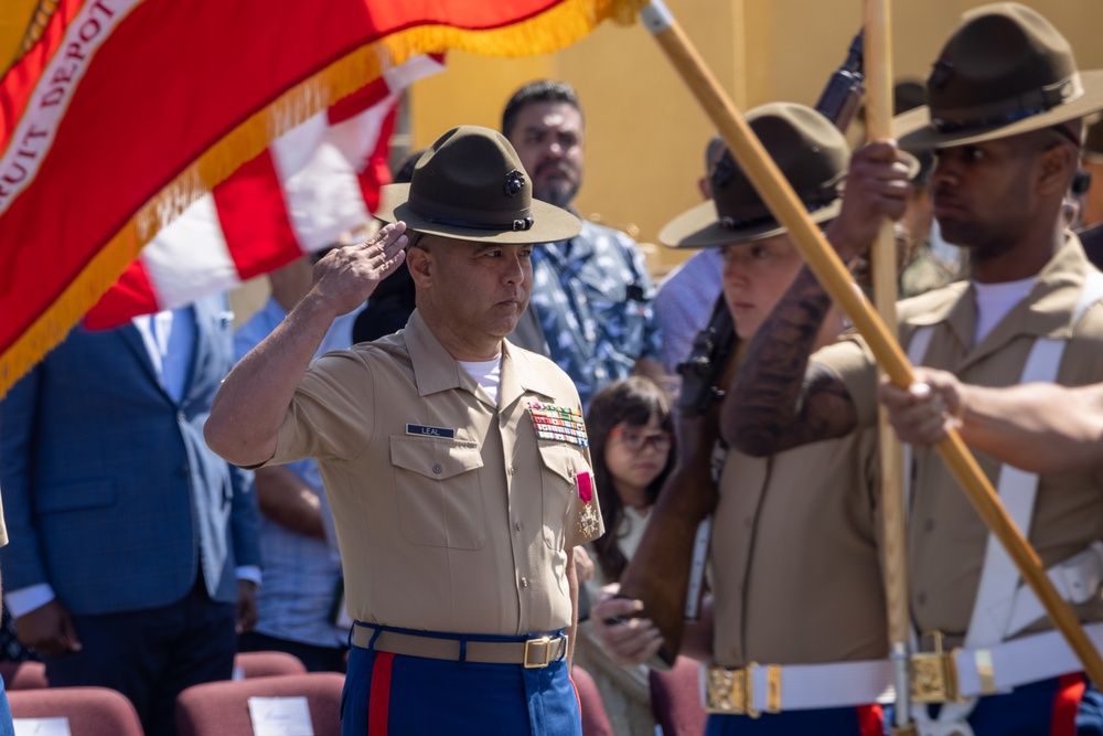 SgtMaj. Leal Relief and Appointment