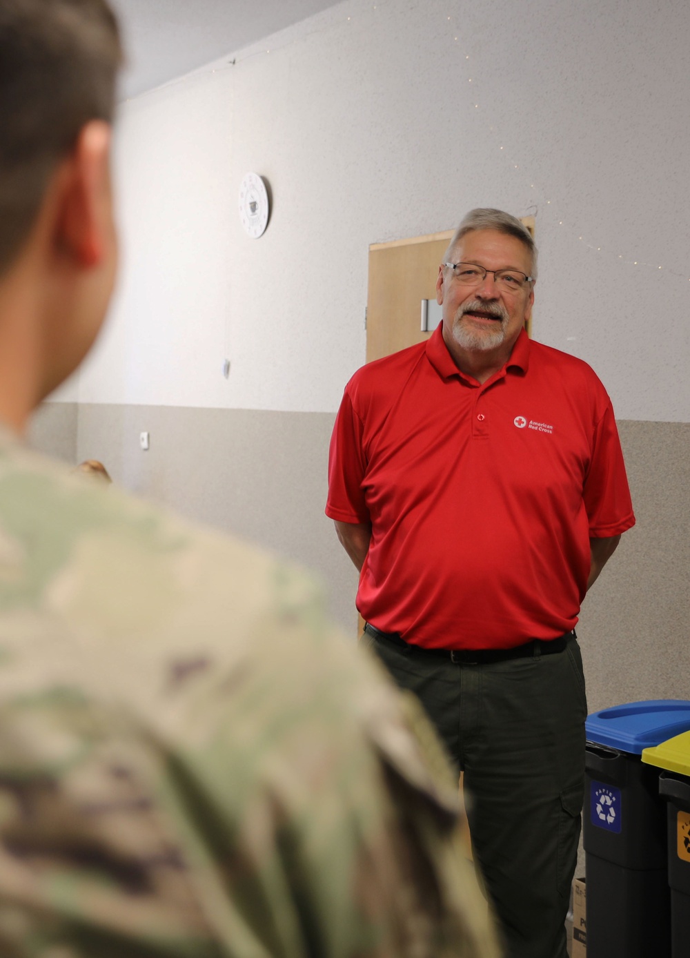 American Red Cross leaders meet with 4th Infantry Division in Boleslawiec