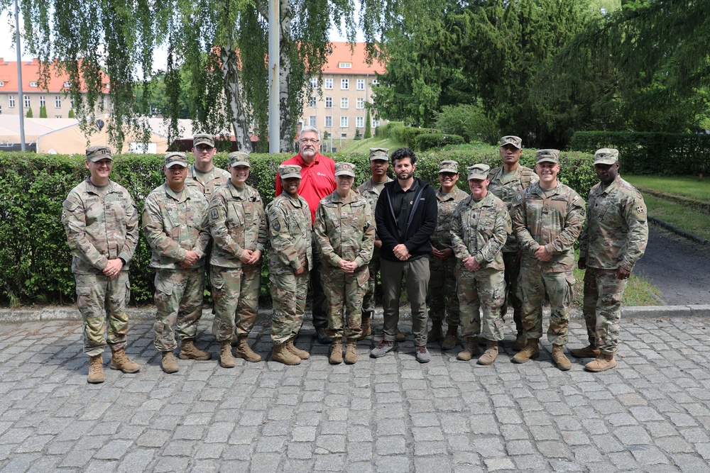 American Red Cross leaders meet with 4th Infantry Division in Boleslawiec