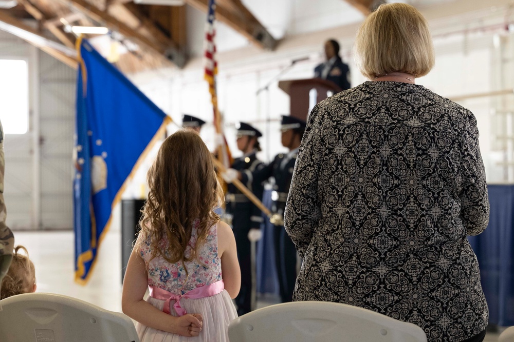 54th Operations Support Squadron change of command