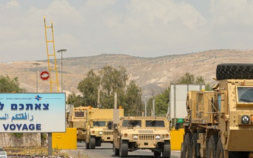 U.S. Army Convoy Operation to Israel