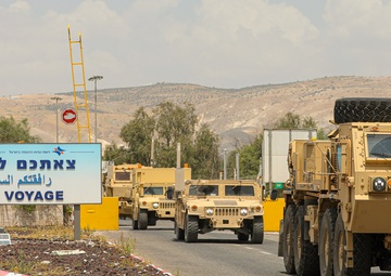 U.S. Army Convoy Operation to Israel