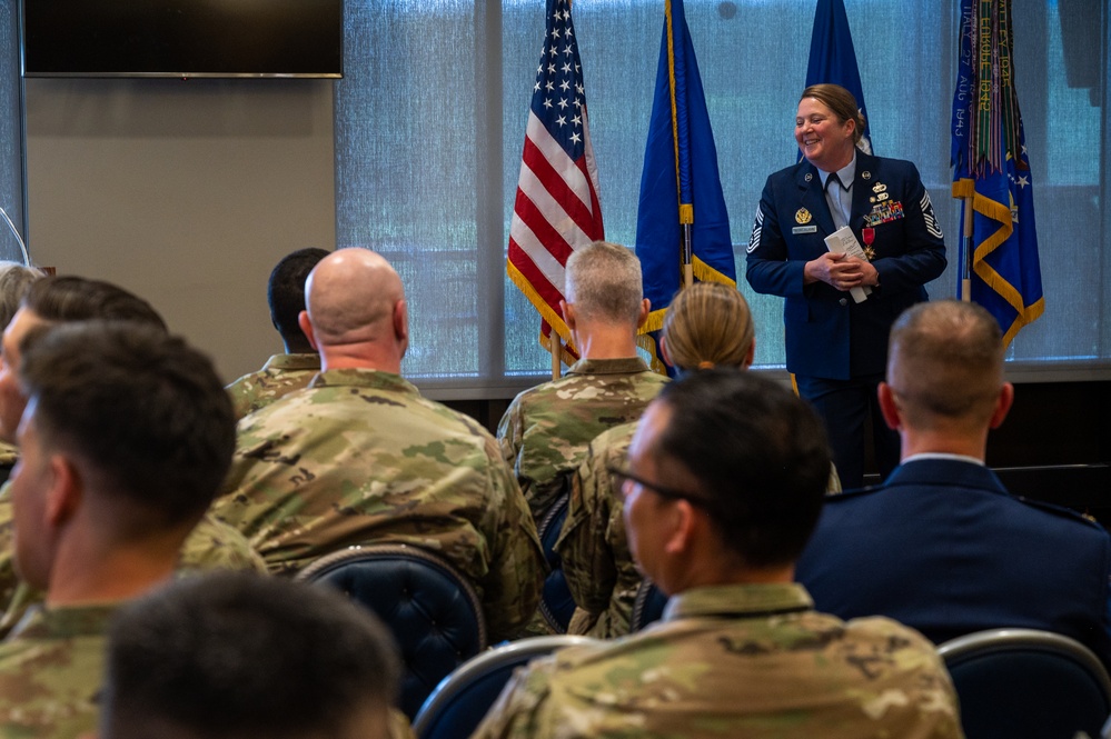 310th Space Wing command chief retires after 29 years of service