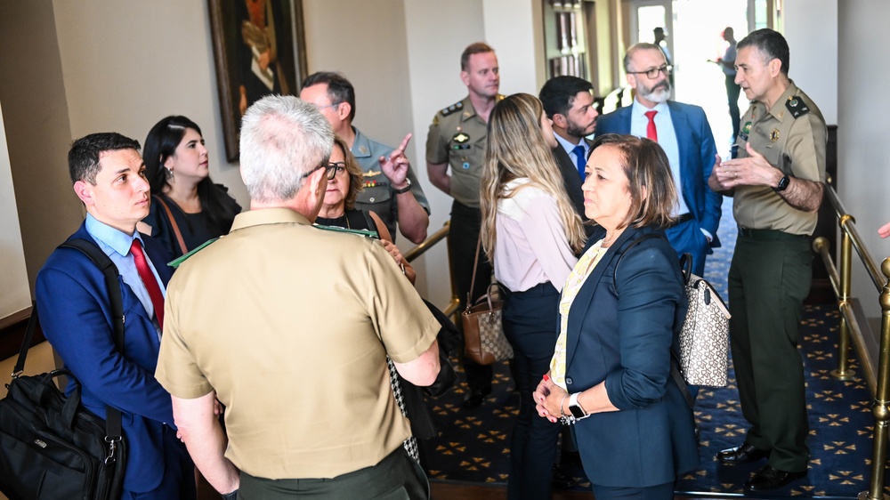 Brazilian Superior Military Court Delegation Visits the IADC