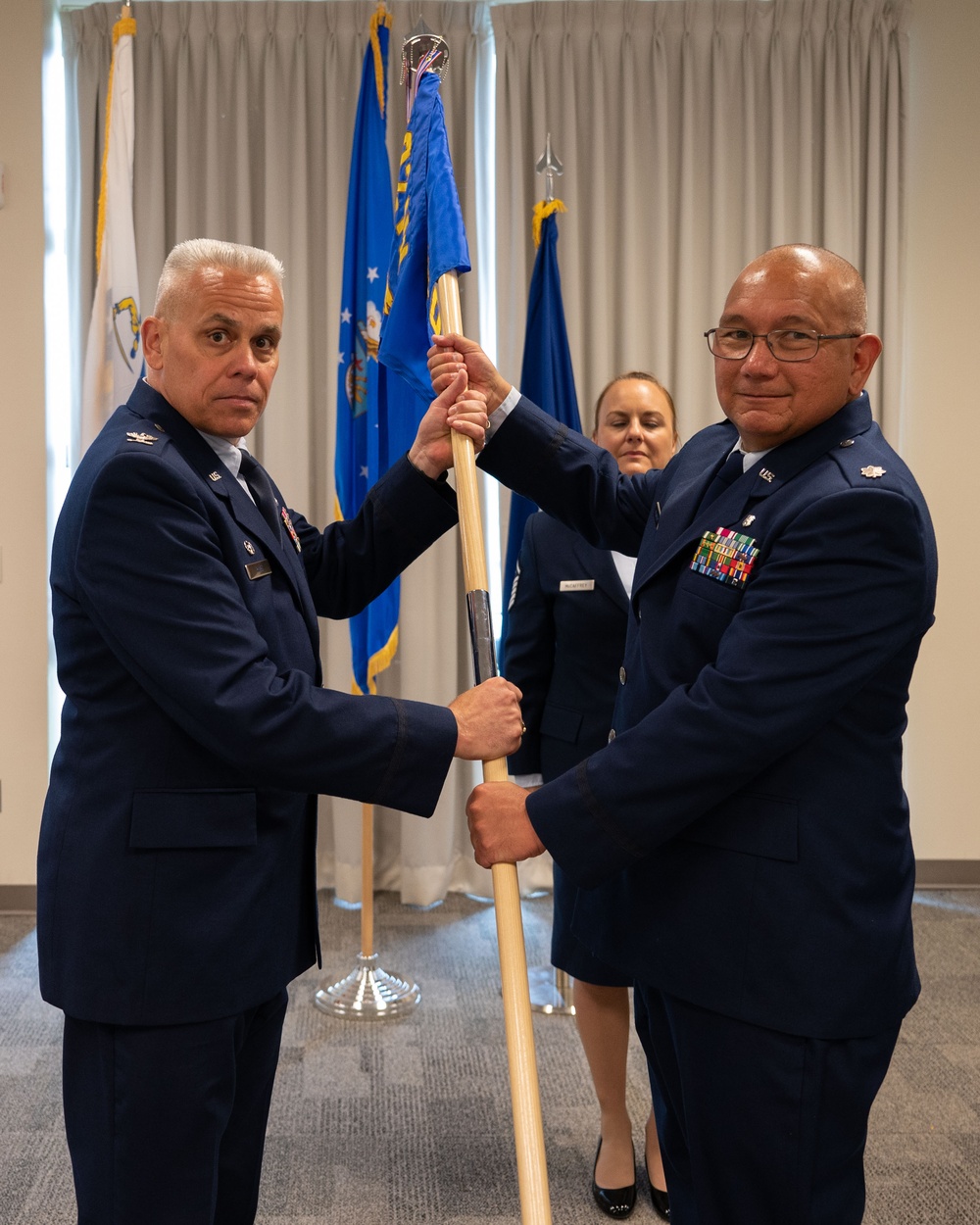 Lt. Col. Kennedy takes command of 102nd Medical Group