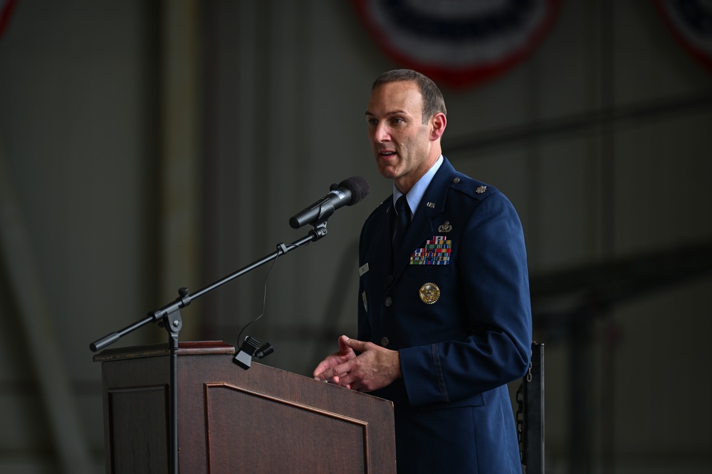 4th Combat Camera Squadron Change of Command