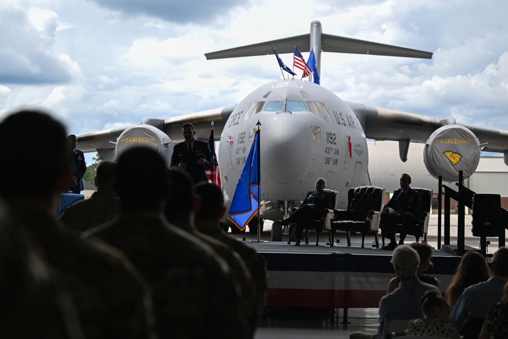 4th Combat Camera Squadron Change of Command