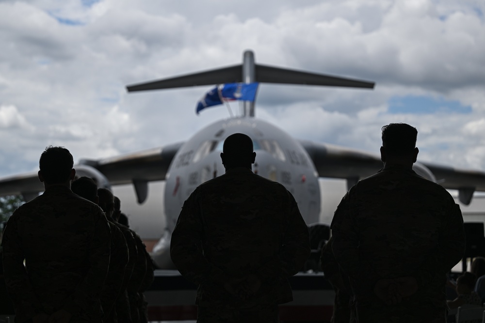 4th Combat Camera Squadron Change of Command