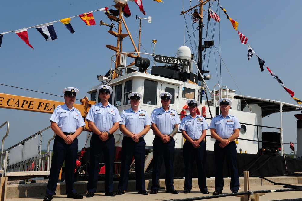 Coast Guard  holds special status ceremony for Cutter Bayberry