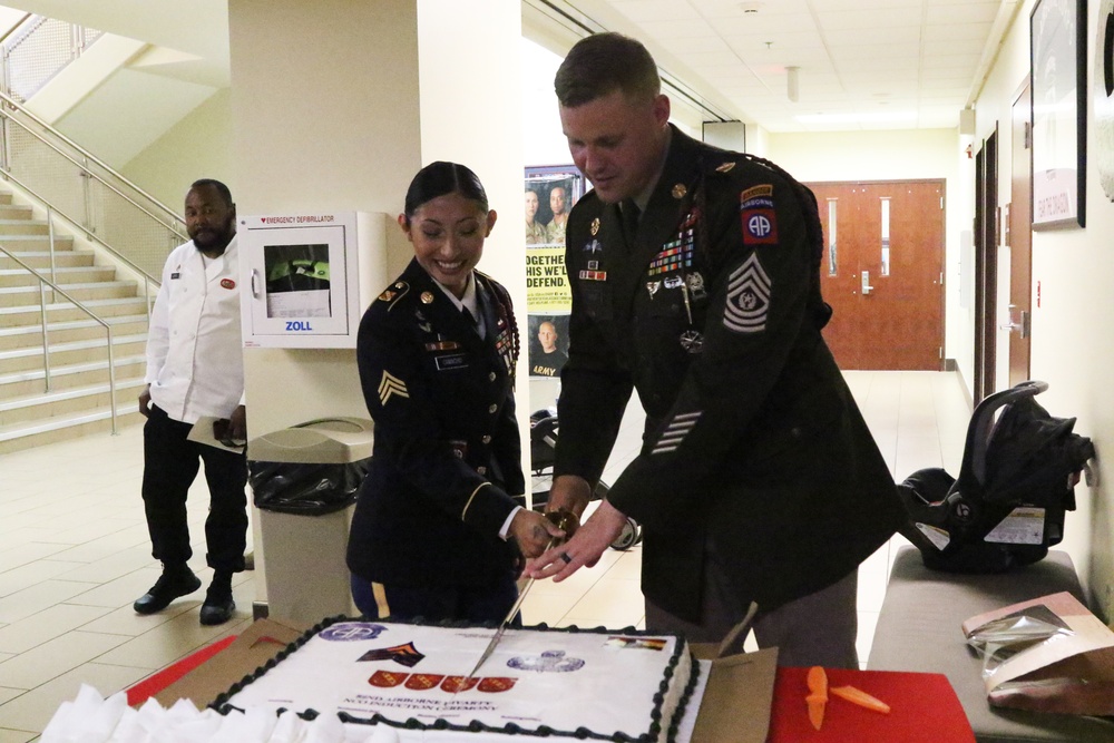 3-319th Airborne Field Artillery Regiment NCO Induction Ceremony