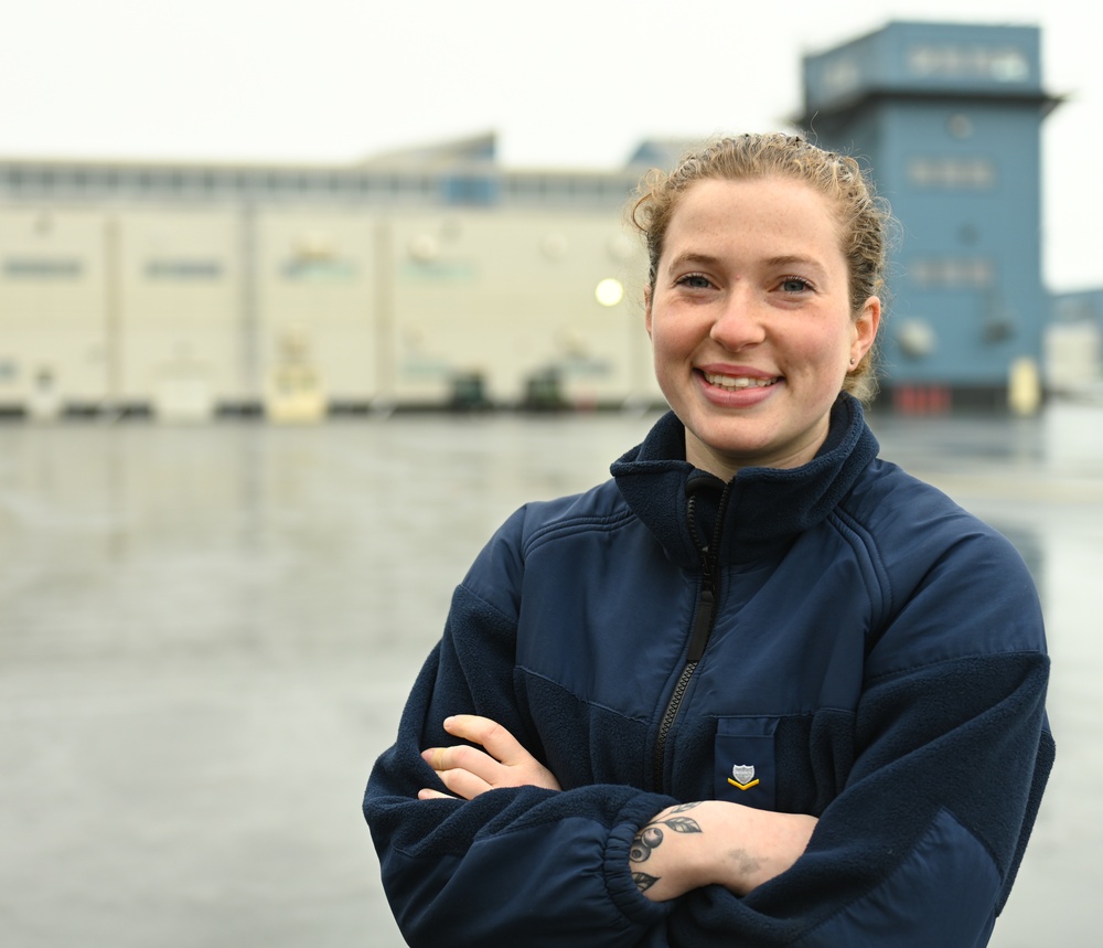 Feature Story - From the seas to the skies: Aubrey LaMettery’s Coast Guard Journey