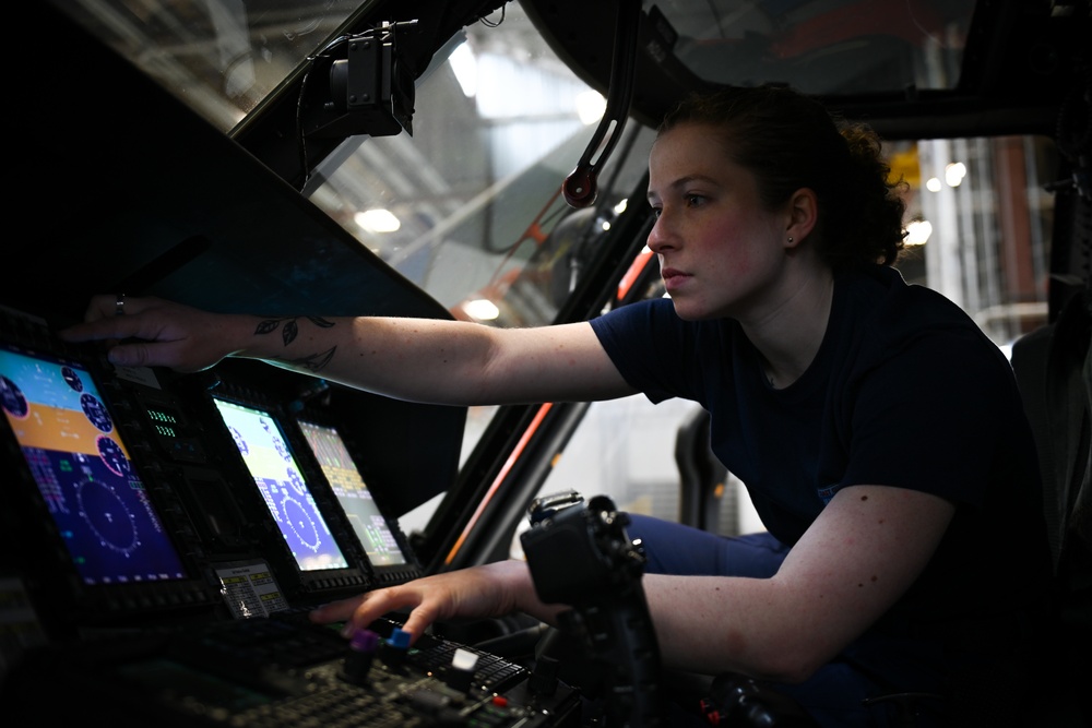 Feature Story - From the seas to the skies: Aubrey LaMettery’s Coast Guard Journey