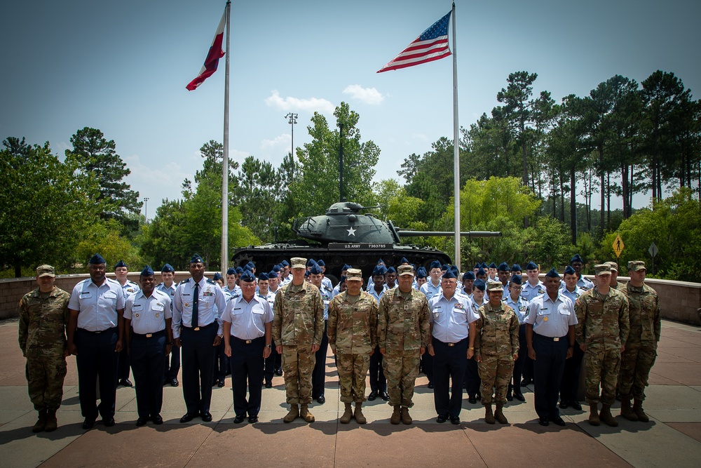 Sumter County JROTC students visit U.S. Army Central