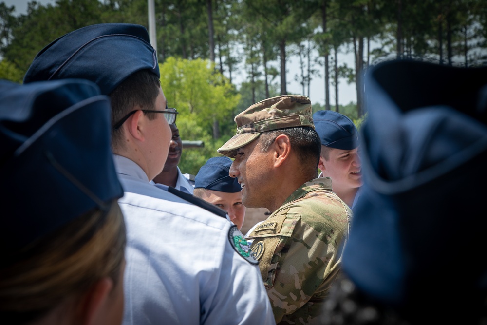 Sumter County JROTC students visit U.S. Army Central