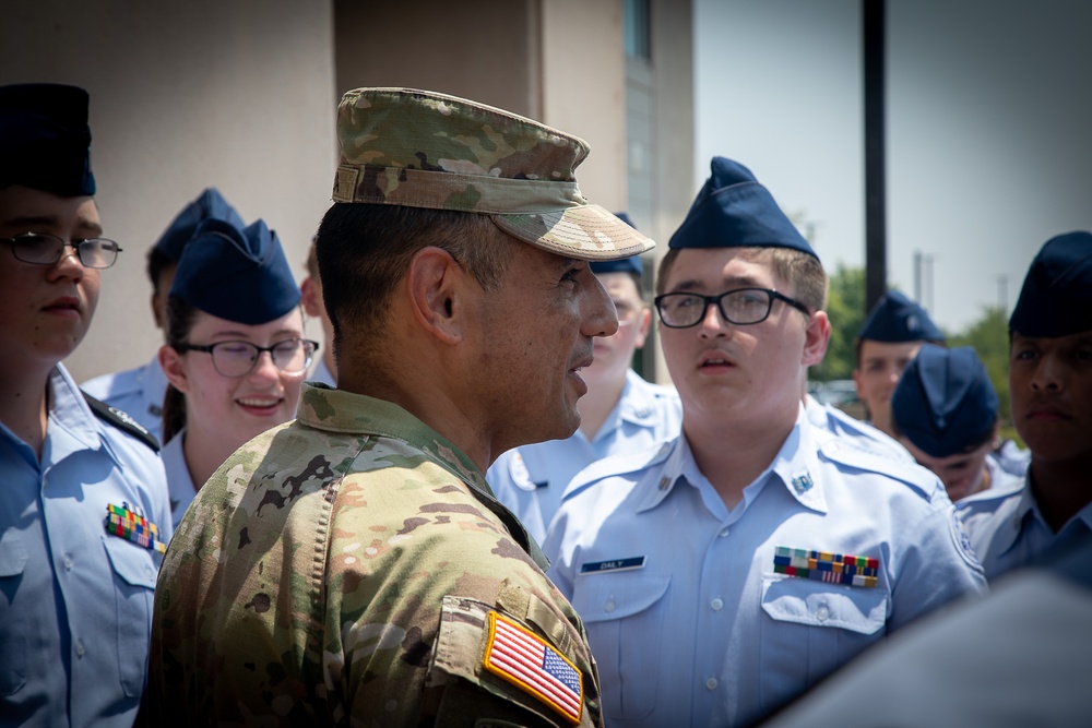 Sumter County JROTC students visit U.S. Army Central