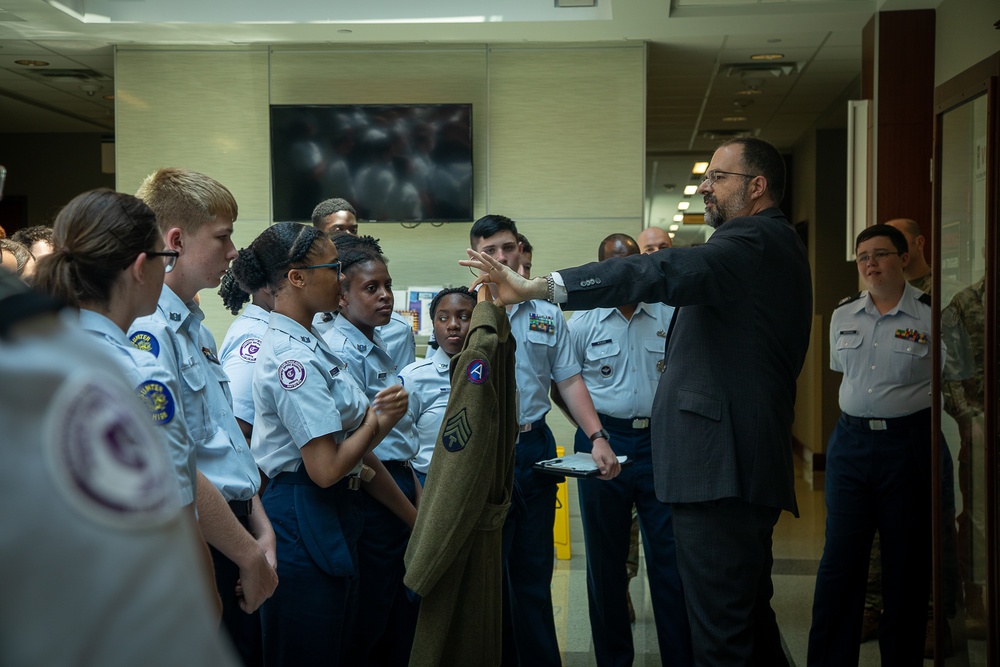 Sumter County JROTC students visit U.S. Army Central