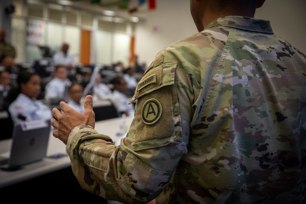 Sumter County JROTC students visit U.S. Army Central