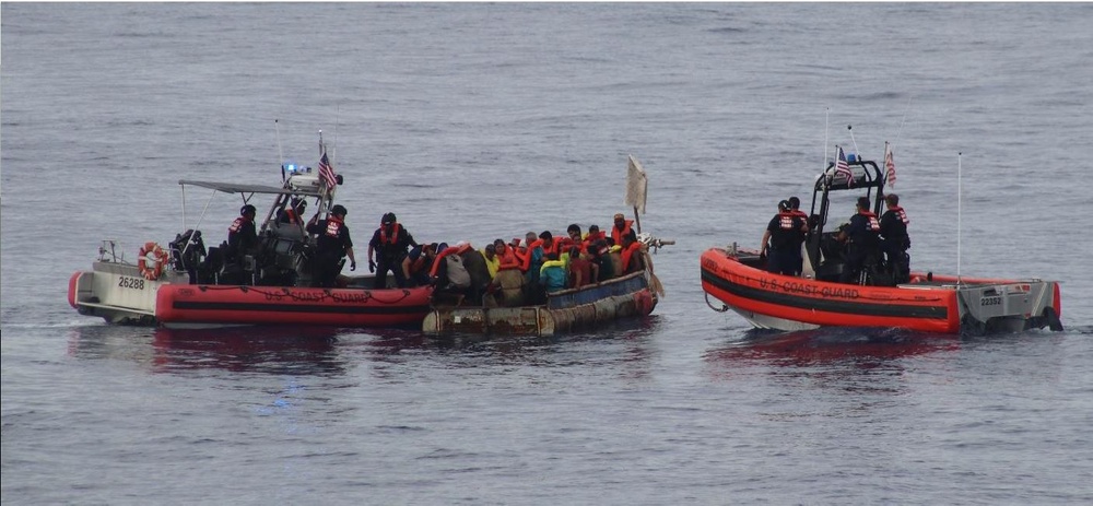 The Coast Guard repatriated 25 people to Cuba