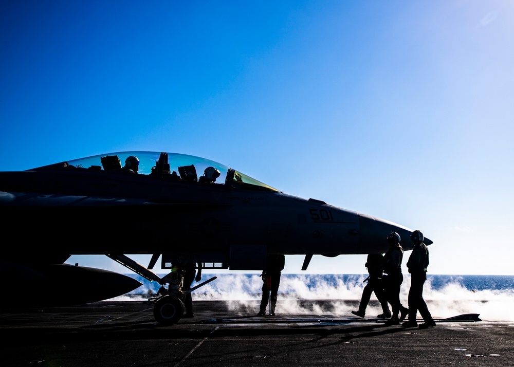 Nimitz Conducts Flight Ops