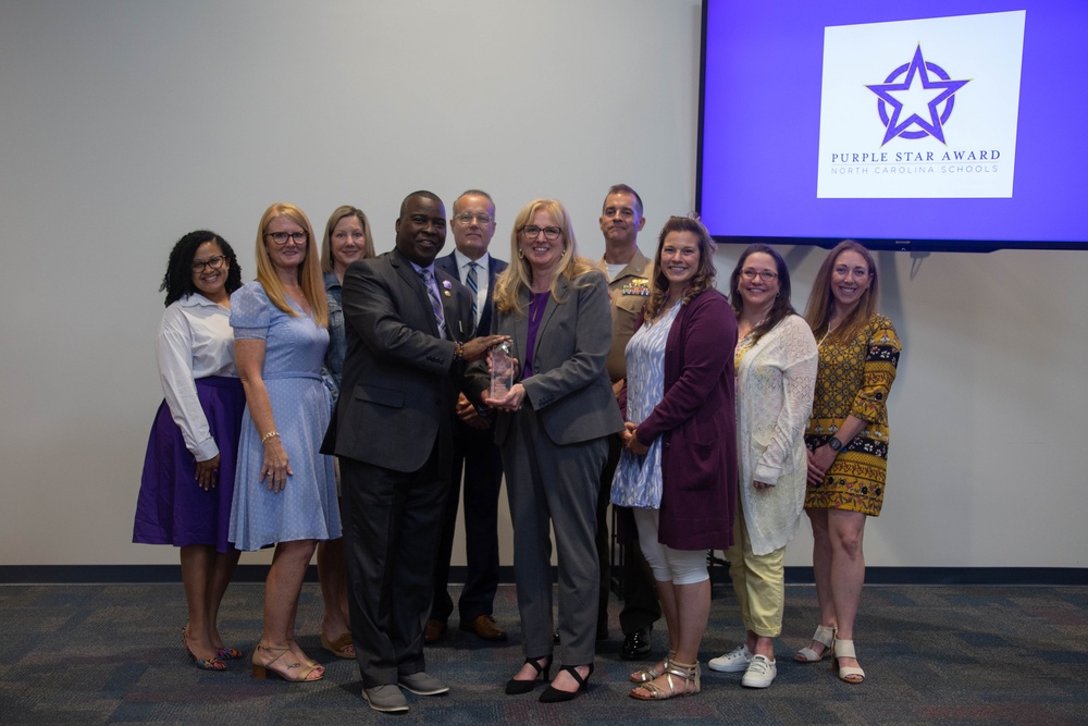 Onslow County Purple Star Award Ceremony