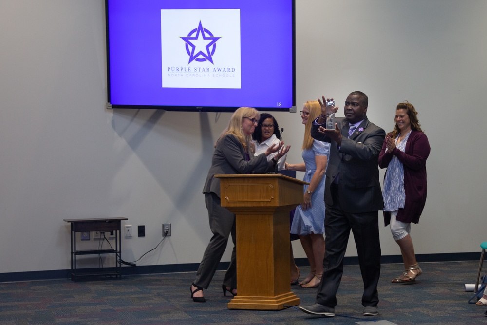 Onslow County Purple Star Award Ceremony