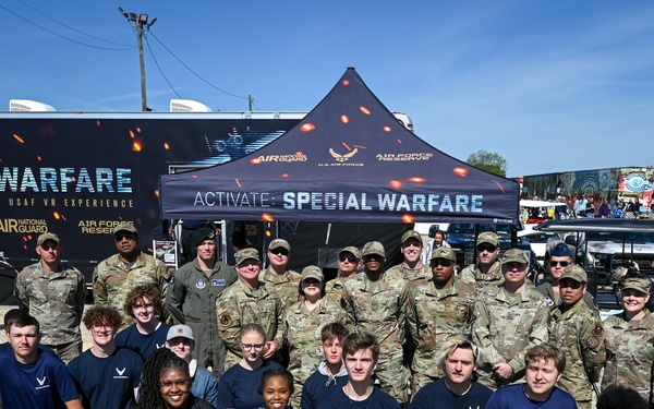 Air Force Reserve takes 75th Anniversary celebration to Talladega