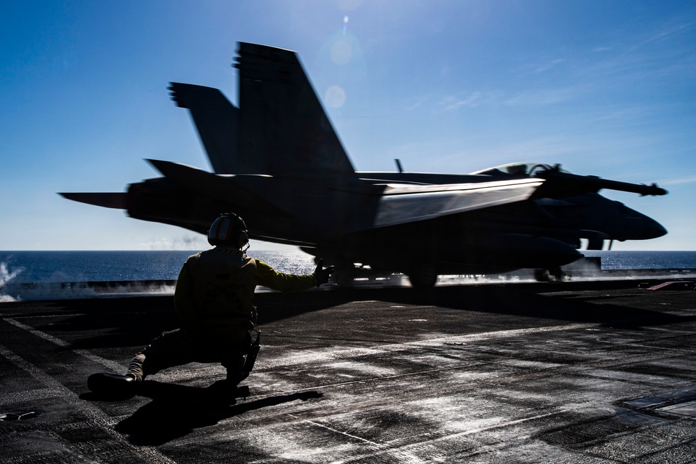 Nimitz Conducts Flight Ops