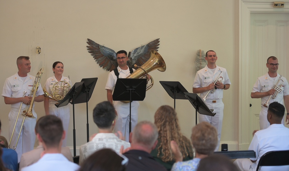 US Navy Band Chamber Concert in Old Town, Virginia