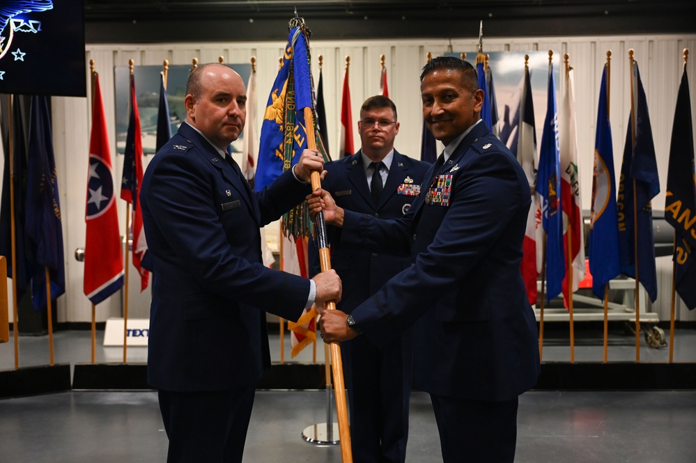 16th Electronic Warfare Squadron Change of Command