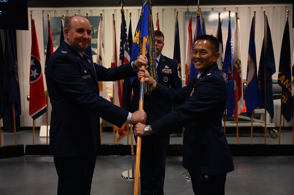 16th Electronic Warfare Squadron Change of Command