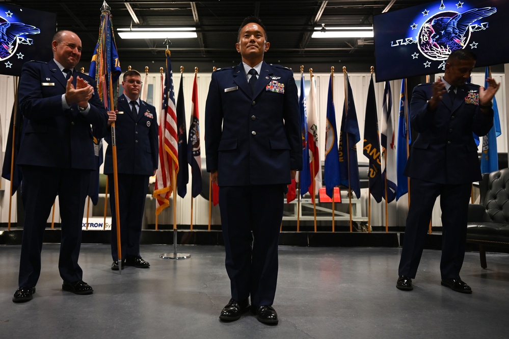 16th Electronic Warfare Squadron Change of Command