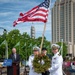 Memorial Day ceremony aboard Cruiser Olympia