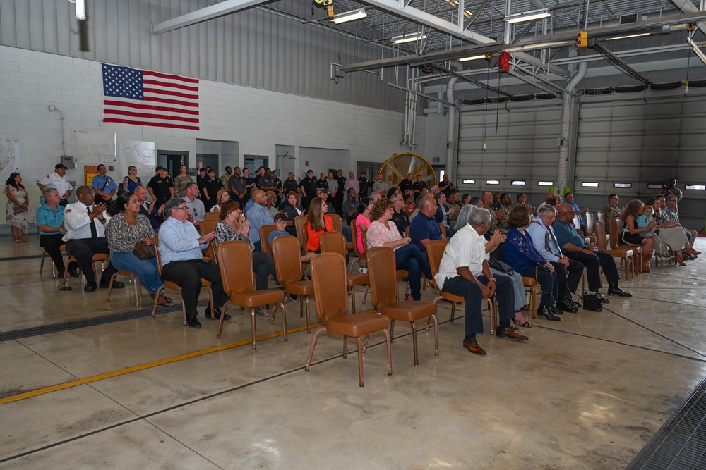 Joint Base San Antonio and 902nd Civil Engineer Squadron Fire Chief Michael Guzman