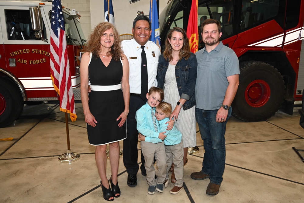 Joint Base San Antonio and 902nd Civil Engineer Squadron Fire Chief Michael Guzman