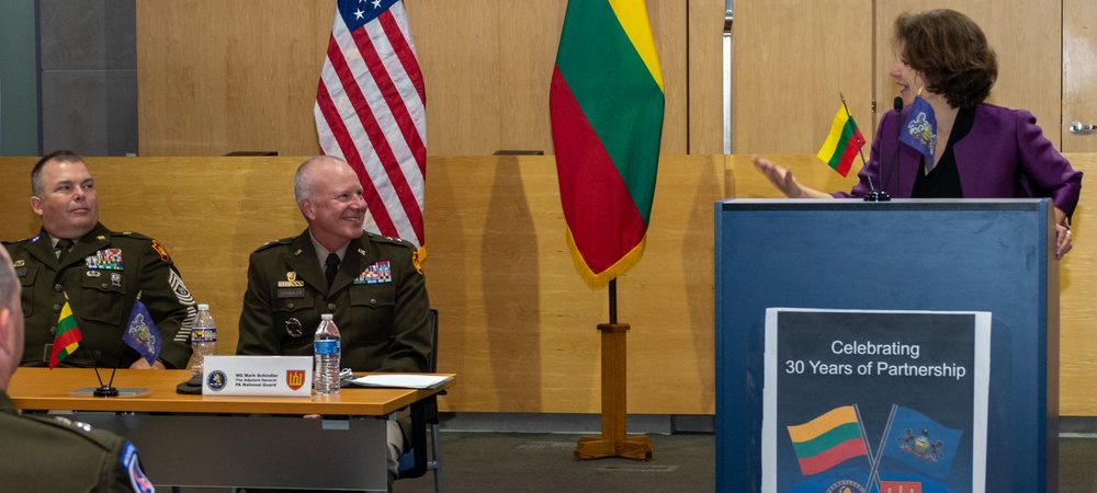 Pa. National Guard, Lithuanian Armed Forces celebrate 30 years of enduring partnership