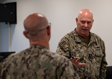 Adm. Christopher Grady Visits Mariner Skills Training Center Atlantic