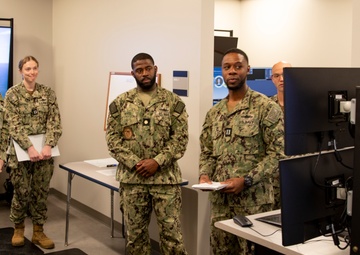 Adm. Christopher Grady Visits Mariner Skills Training Center Atlantic