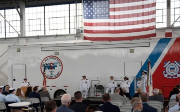 United States Coast Guard National Strike Force Pacific Strike Team holds change of command
