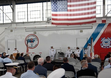 United States Coast Guard National Strike Force Pacific Strike Team holds change of command
