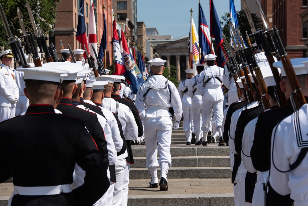 US Navy Band performs at 81st Anniversary of Battle of Midway