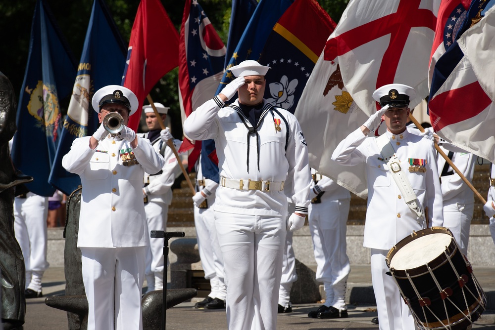 US Navy Band performs at 81st Anniversary of Battle of Midway