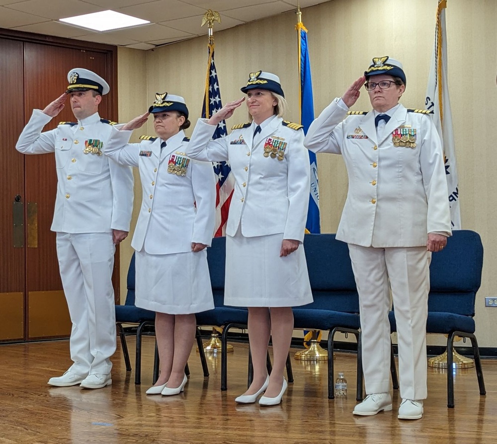 Coast Guard Marine Safety Unit Lake Charles holds change-of-command ceremony