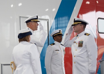United States Coast Guard National Strike Force Pacific Strike Team holds change of command