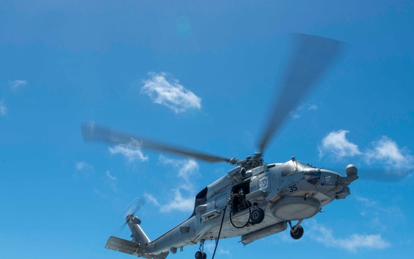 Wayne E. Meyer In Flight Refueling