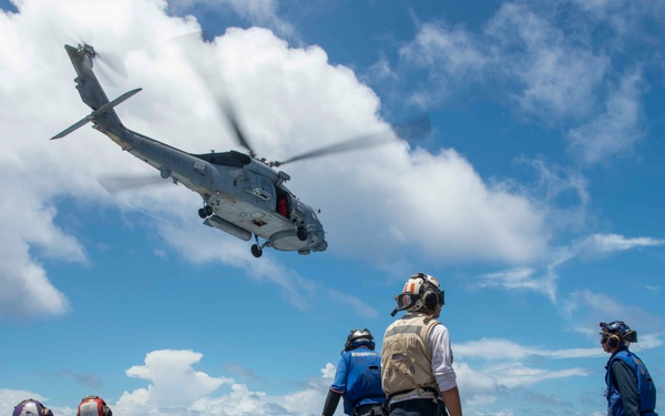 Wayne E. Meyer In Flight Refueling