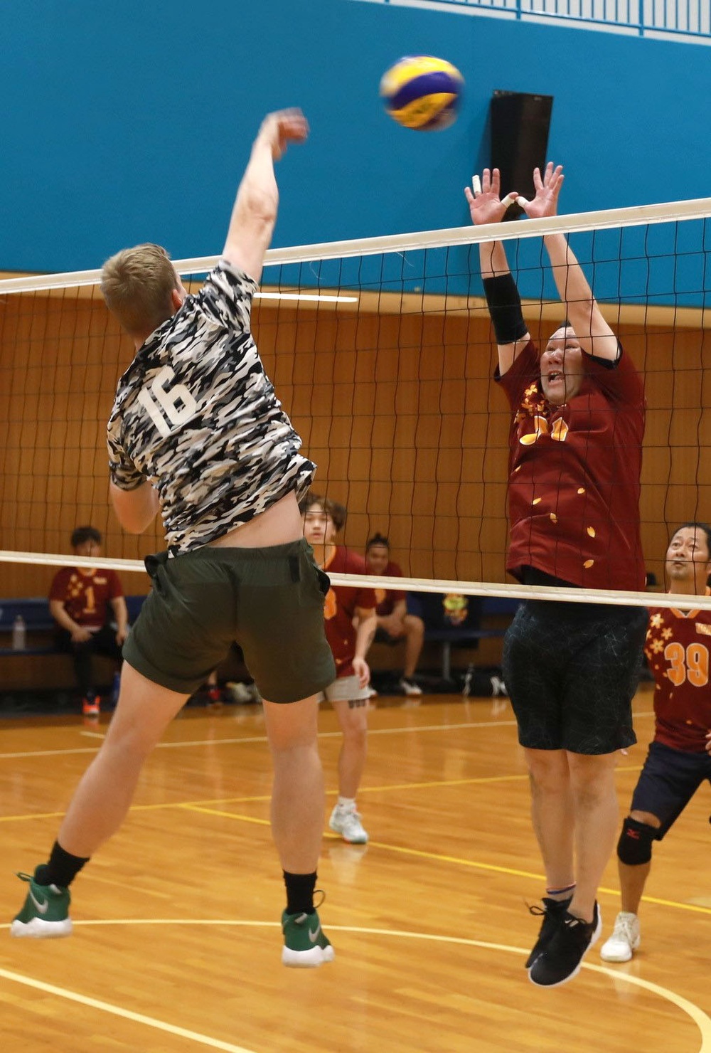 U.S. Army Garrison Japan wins Camp Zama’s intramural volleyball championship