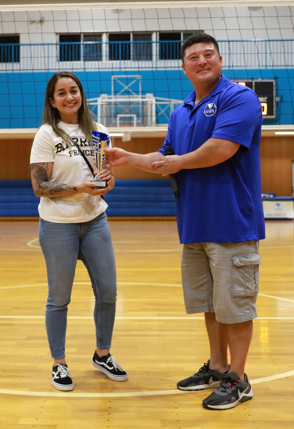 U.S. Army Garrison Japan wins Camp Zama’s intramural volleyball championship