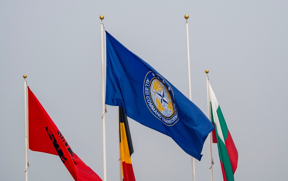 Thunderbirds soar in commemorative flyover at NATO HQ SACT