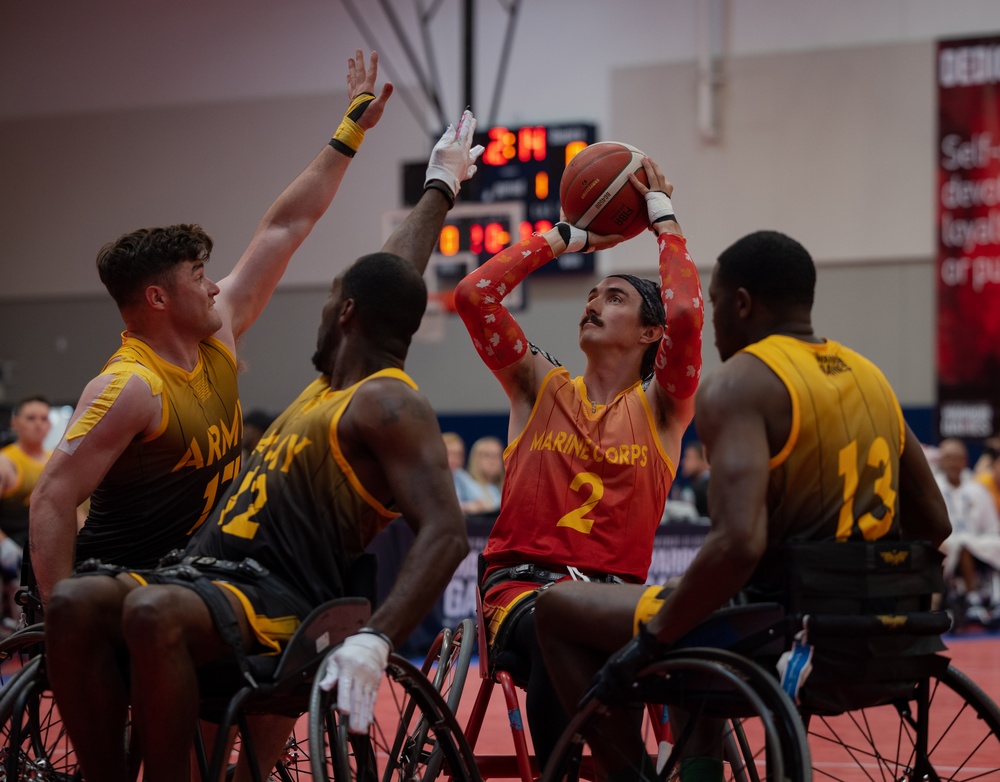 2023 DOD Warrior Games Challenge Team Marine Corps – Wheelchair Basketball Prelims Day 1